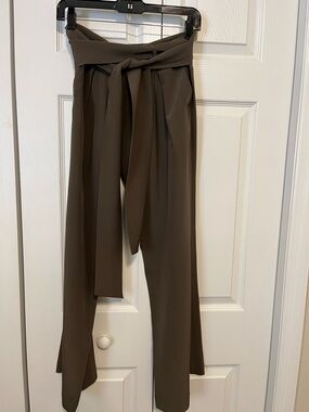 Bcbg Maxazria Silk Tie Pants